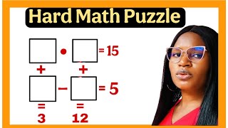 A hard Math puzzle| find the missing numbers