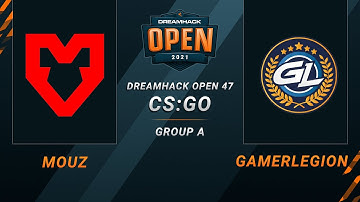 CS:GO - GamerLegion vs. MOUZ [Nuke] Map 2 - DreamHack Open 47 - Group A