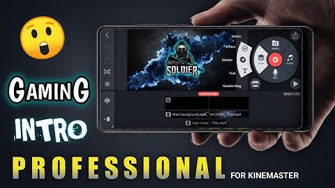 How To Make slash logo Intro in Kinemaster 🔥 | Gaming logo Intro | Kinemaster tutorial | Intro