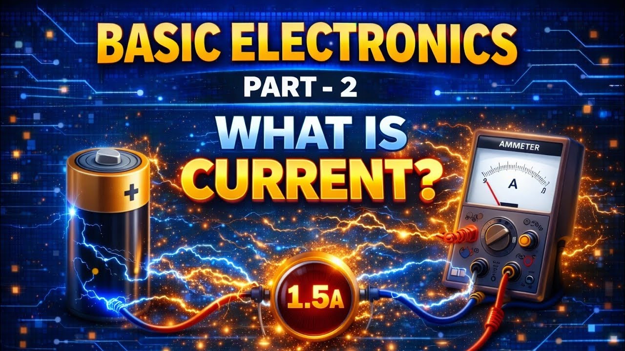 What is current # basic electronics Part 2 #trainingresources - YouTube