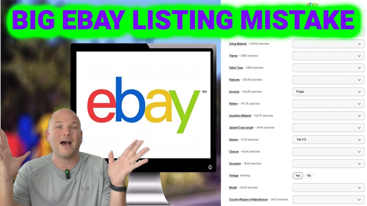 This Ebay Listing mistake is costing sellers THOUSANDS YouTube