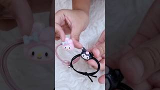 gelang couple karakter kuromi dan my melody