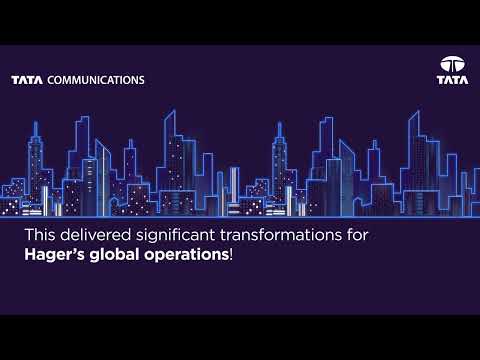 Tata Communications' Managed SD-WAN enables Enhanced Network Stability & CX for Hager Group