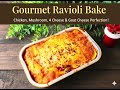Easy Baked Ravioli Recipe | Cheesy, Healthy &amp; Perfect for Lunch in 15 mins