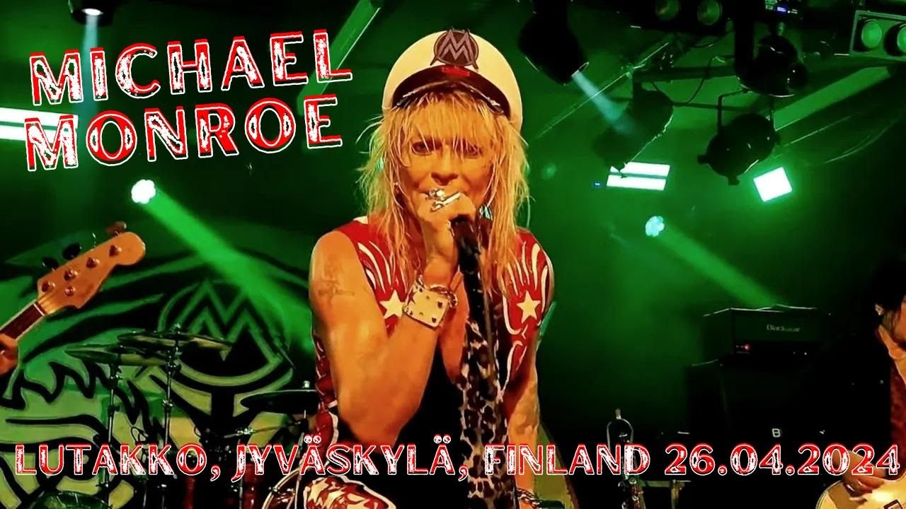 ☆ Michael Monroe - Motorvatin' @ Lutakko, Jyväskylä, Finland 26.04.2024 ☆
