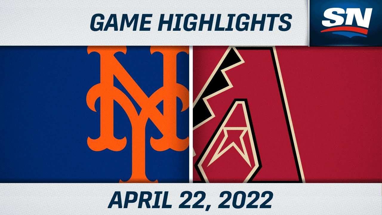 MLB Highlights Mets vs. Diamondbacks Apr 22, 2022 YouTube
