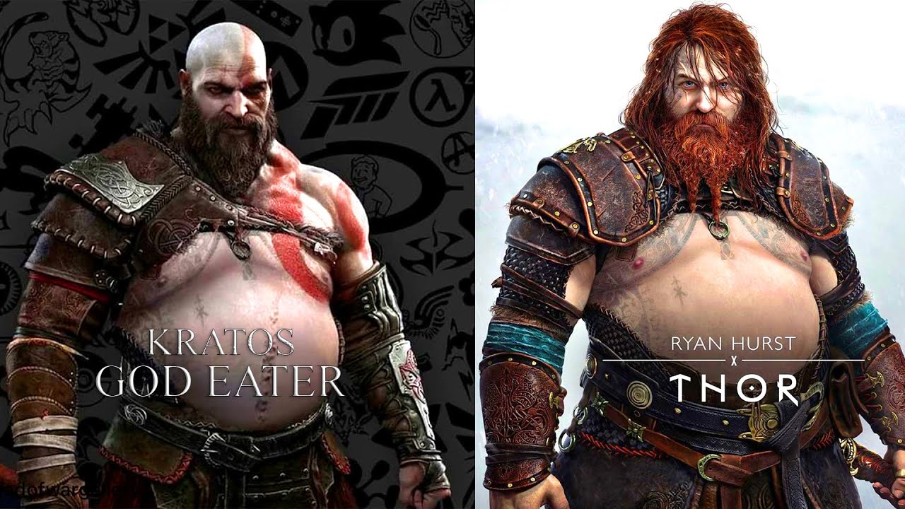 Thor Gow Thor Kratos GIF - Thor Gow Thor Kratos Fat Thor