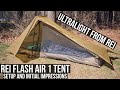 REI Flash Air 1 Tent | Setup and Initial Impressions | Ultralight From REI