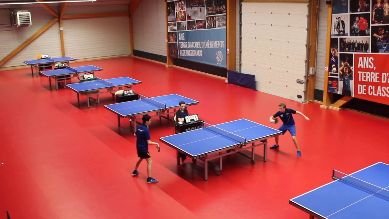 RTT ANS TOURNOI CLUB TENNIS DE TABLE YouTube