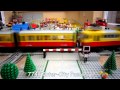 Lego Town Trains - 12v Lego Train Layout from 1980's