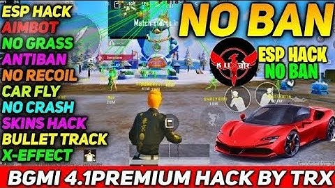 BGMI HACK 4.1 | BGMI 4.1 MOD APK | BGMI ESP HACK | BGMI NEW HACK TODAY | HOW TO HACK BGMI HACK