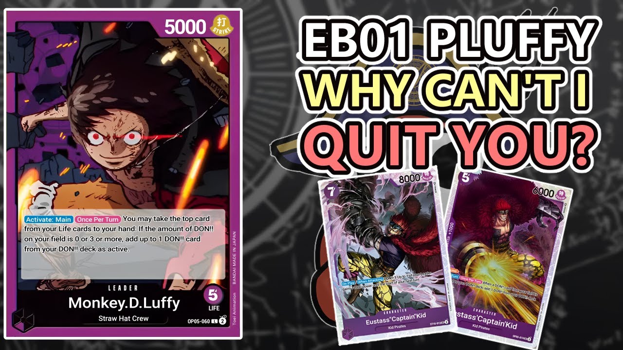 Why Can't I Quit You? (EB01)[PURPLE LUFFY] | One Piece Card Game