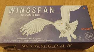 Abrindo: Wingspan: expansão europeia
