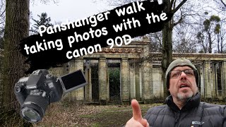 panshanger walk, taking photos with the Canon 90D