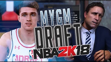 MyGM Import Real Draft Class: Drafting Luka Doncic  - part 1 | NBA 2K18 PC