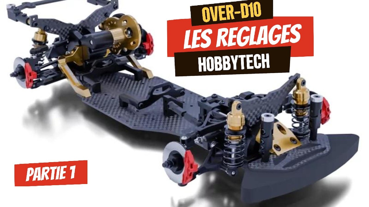 Chassis drift RC Drift Over-D10 Hobbytech - Partie 1