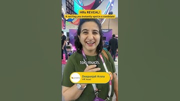 Red flags spotted in candidates by HRs!