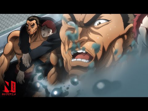 BAKI | Multi-Audio Clip: Retsu Kaioh Runs Across Water | Netflix Anime