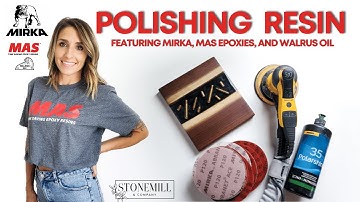 How To Polish Epoxy Resin & Get Glass-Like Results With Mirka Deros Sander