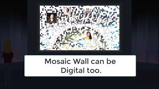 Digital Mosaic Wall