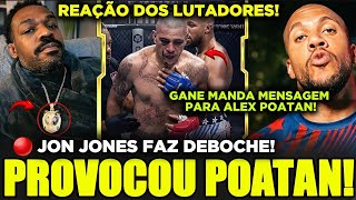 ABSURDO! 🚨  TODAS AS REAÇÕES DOS LUTADORES E FÃS, A DERROTA DE POATAN E TOPURIA UFC CASA BRANCA