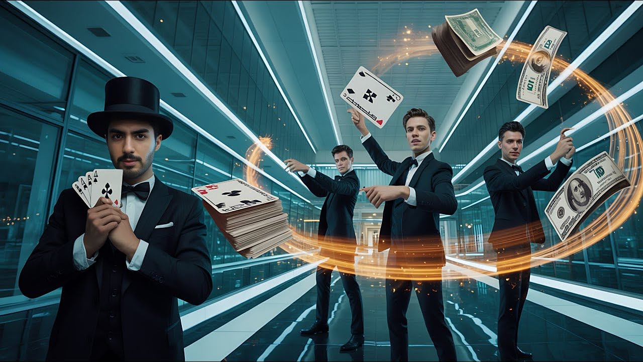 گروپەکێ سیربەندا بانکەکێ دزن - now you see me