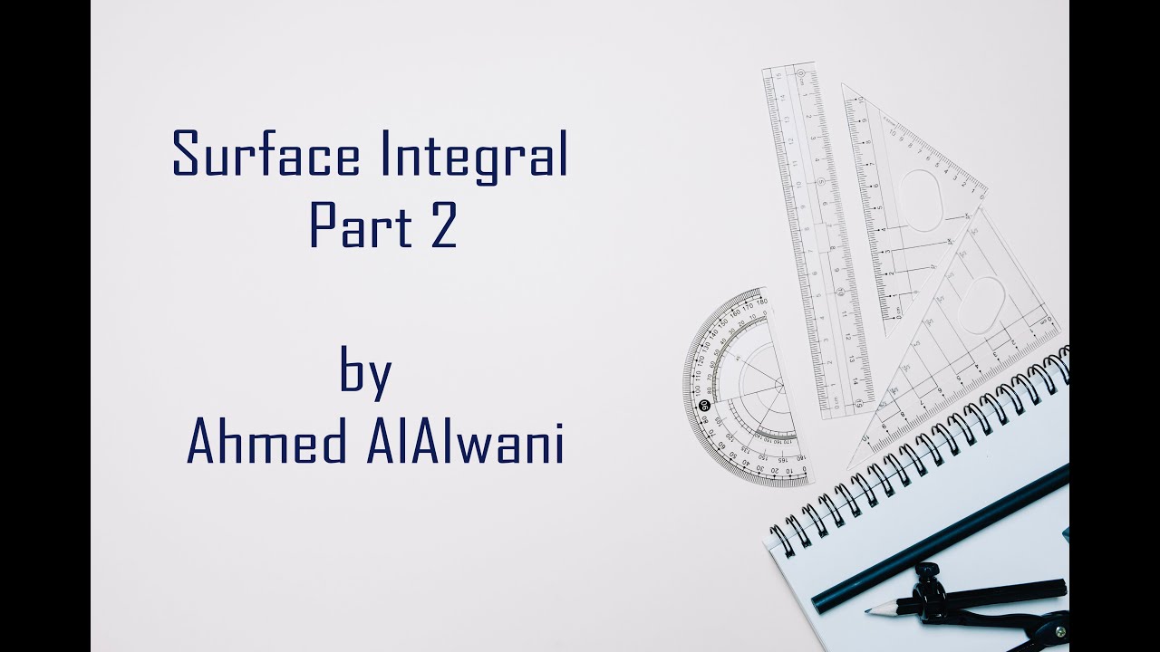 Surface Integral Part 2 - YouTube