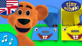 The Wheels On The Bus Song For Kids With Hand Motion Action From Tinyschool 20 times