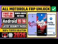 Motorola FRP Bypass 🔓 Android 15-16 No PC |  FRP Lock removal | Skip Google Lock | Moto FRP Bypass
