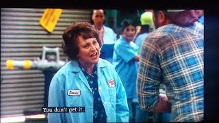 George Lopez show- Benny splashes Randy with coffee