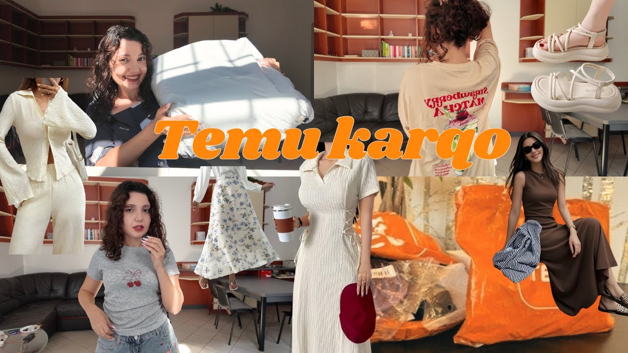 İZLƏYİCİLƏRİMİN SEÇDİYİ TEMU MƏHSULLARI ALDIM🛍️ GEYİM👗AYAQQABI👠ORGANİZER 📦