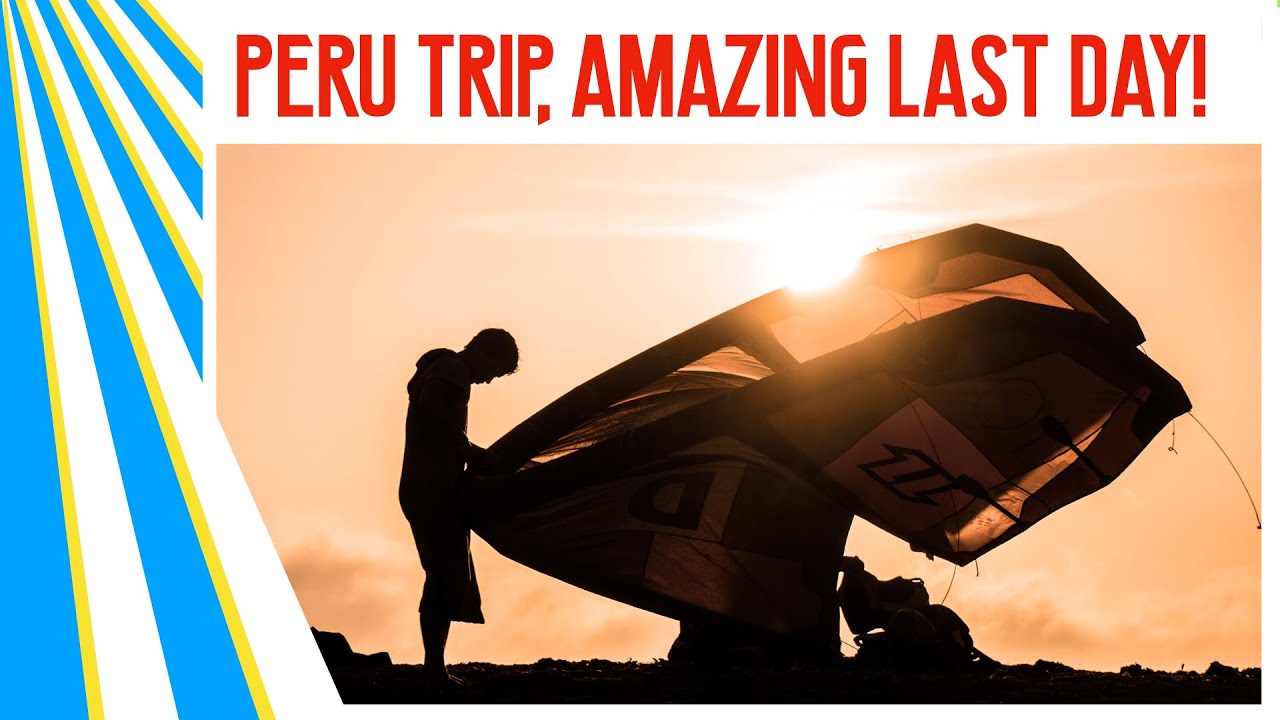 KITING AT AMAZING BEACHES IN PERU