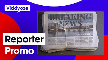 News Reporter Animation Template From Viddyoze | Create Marketing Videos