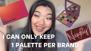 If I Can Only Keep One Palette Per Brand by Jo's Makeup Journey 356 views 3 weeks ago 33 minutes