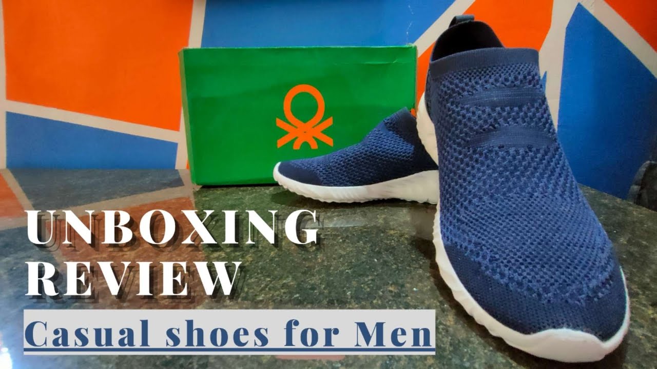 Best shoes under 1500/- ||Unboxing UCB Sneakers for Men.|| Navy Blue ...