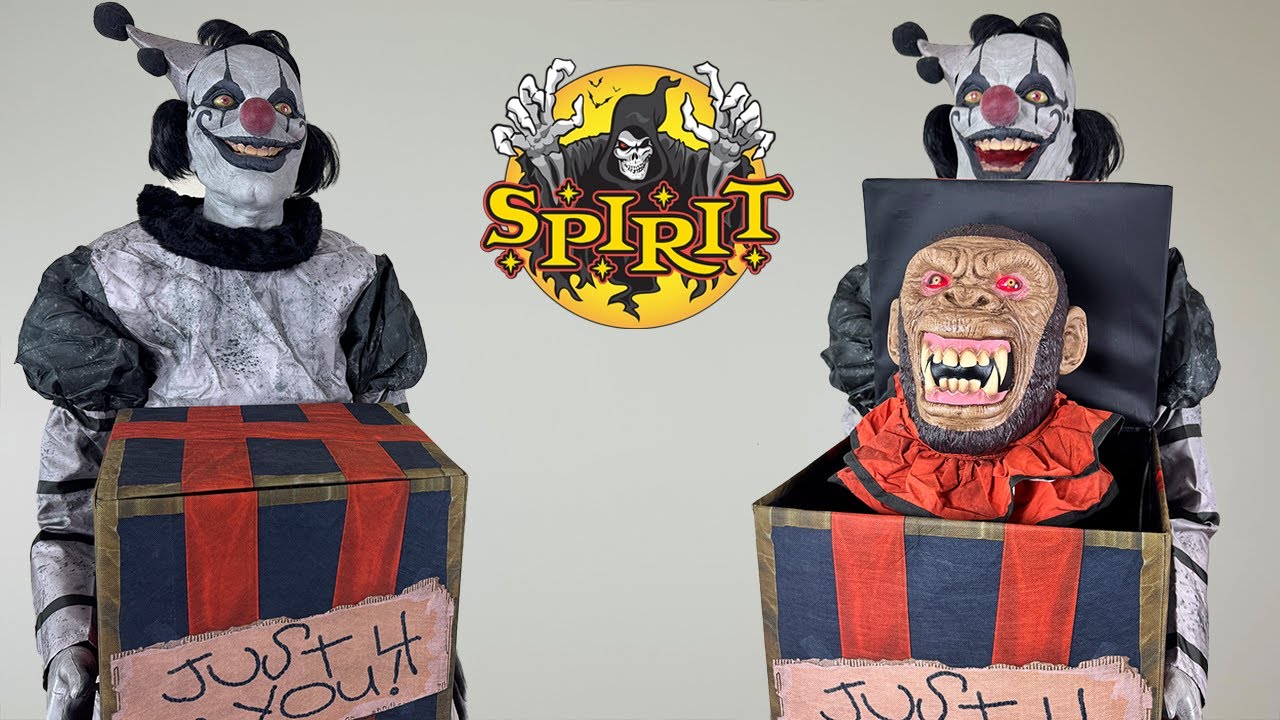 Monkey Business Animatronic 2025 Spirit Halloween Unboxing