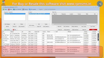 G Business Extractor 6 0 1 - g-buisness data extractor - g-extractor / google data extractor 2020