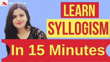 How to Learn Syllogism in 15 Minutes? | Part 1 | UGC NET JRF