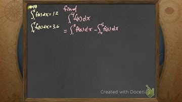 Using sum integral properties to evaluate a definite integral