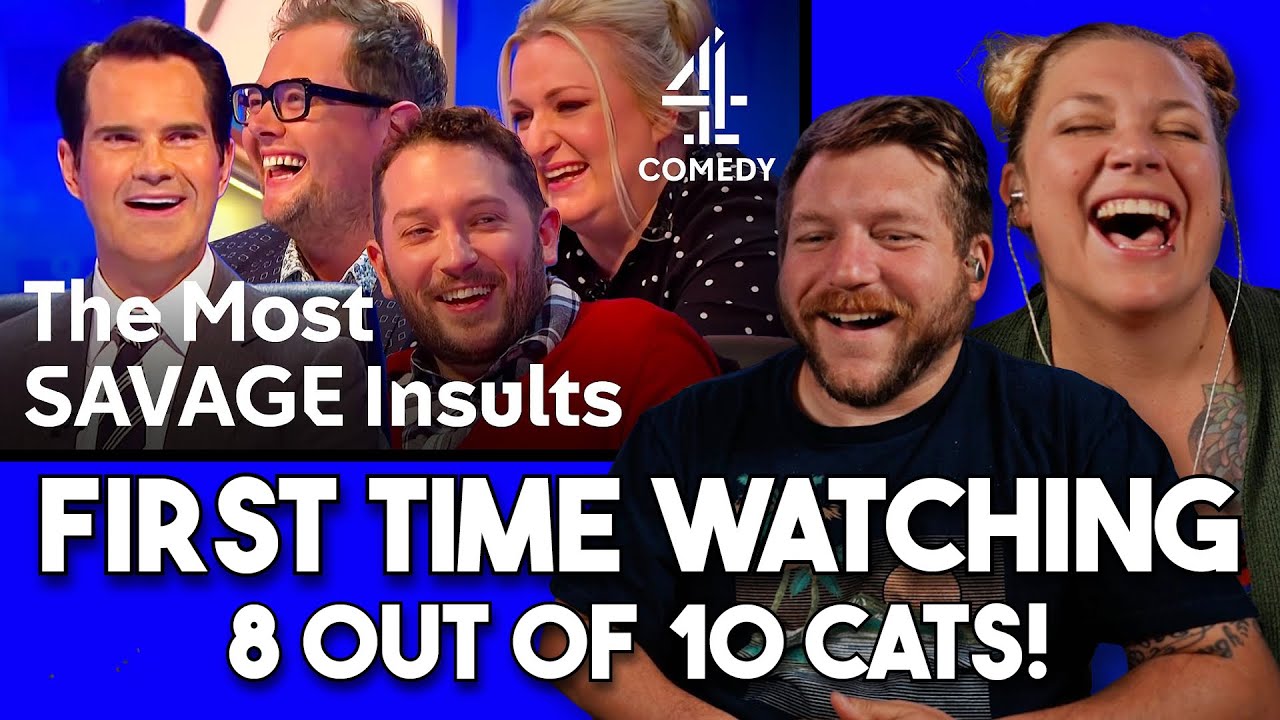 БЕЗУМНЫЕ оскорбления в адрес 8 из 10 кошек! | Реакция американцев