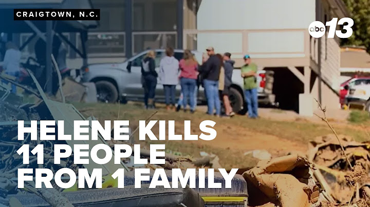 Helene devastates Garren Creek, "Craigtown", killing 13, including 11 from one family