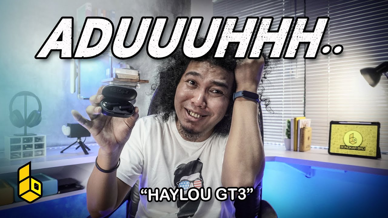 Haylou GT3 Review Indonesia with Sound 