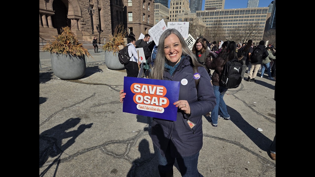 Osap Rally Save OSAP Rally at Queen's Park - 2026 - YouTube