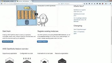 AWS OpsWorks - Intro & Lab