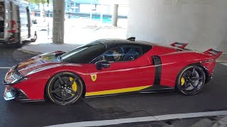 Cars in Monaco #9 -(Ferrari F40, 599 GTO, Jesko, Valhalla, Mclaren Elva, Chiron, GT2RS, SV, AC Cobra
