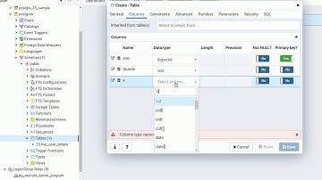 PostgreSQL - pgAadmin 4 -  Import csv file - Method II