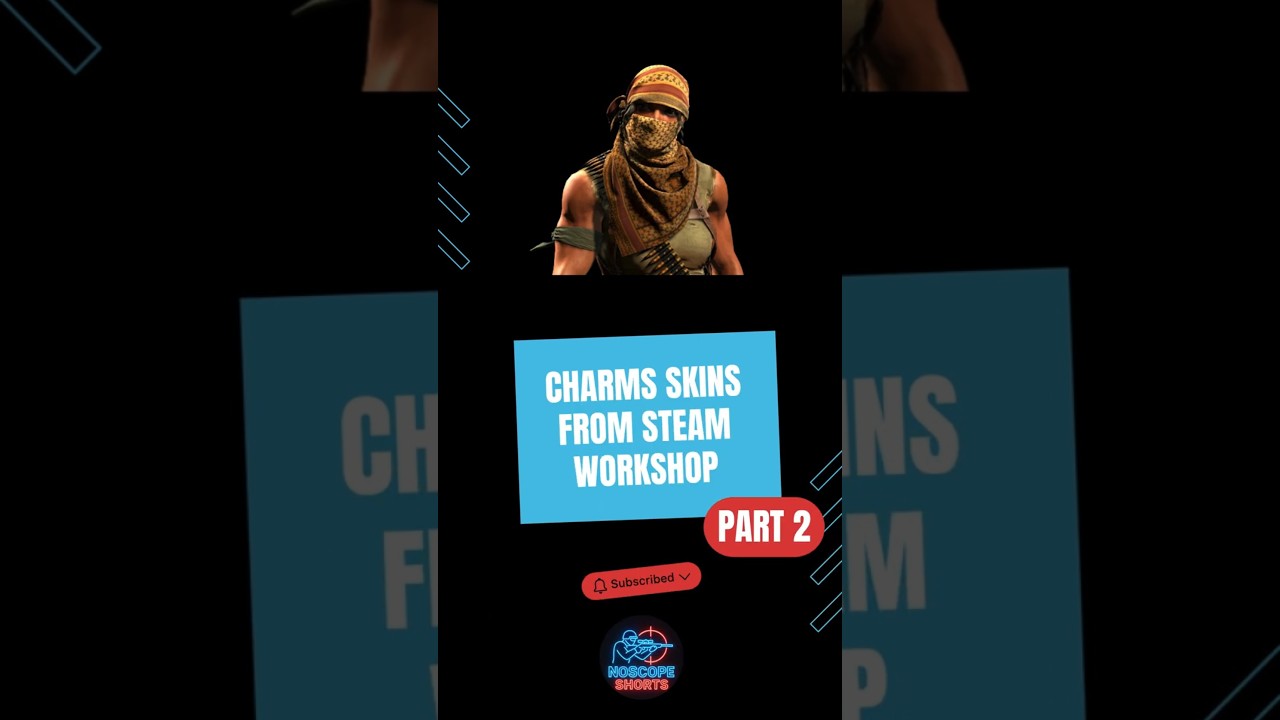 TOP 5 BEST CS2 CHARMS FROM STEAM WORKSHOP 2 🔝