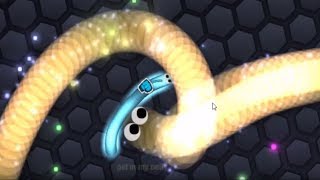 Slither.io Immortal Snake HACK? Trolling Longest Snake In Slitherio!