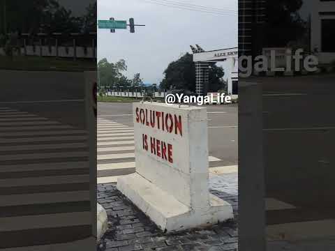 Zebra Crossing Installed At Emeka Anyaoku Boulevard A Step Forward But Too Close To Junction