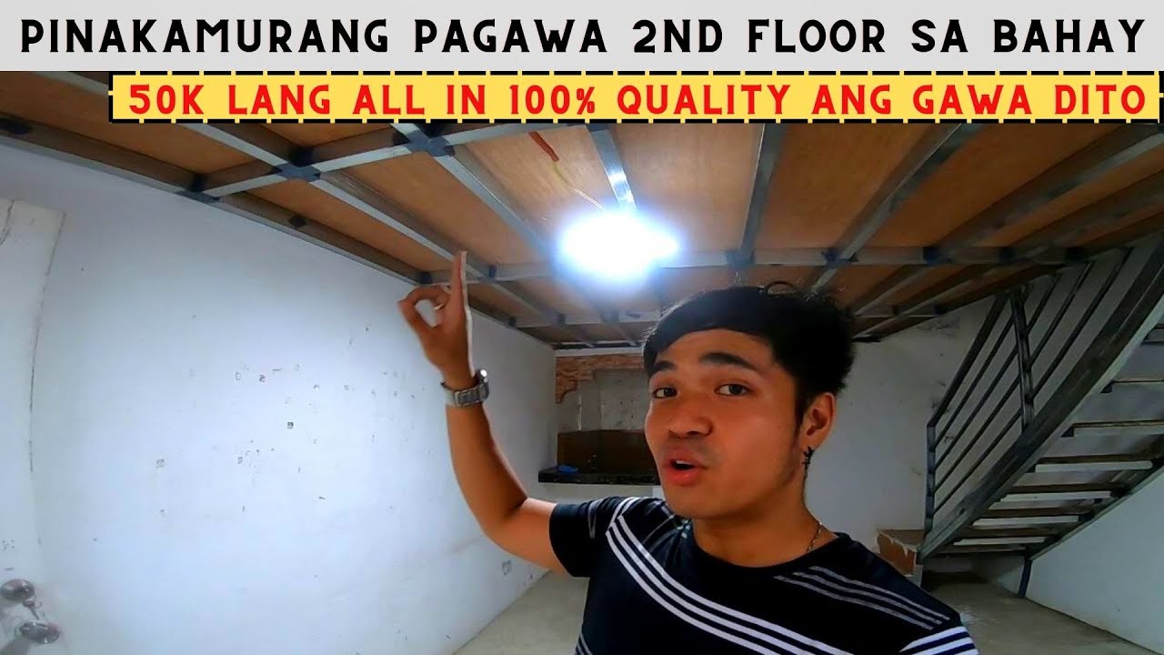 PINAKAMURANG 2ND FLOOR SA BAHAY 50K LANG ALL IN 100% QUALITY AT MABILIS PANG GAWEN SULIT NA SULIT TO